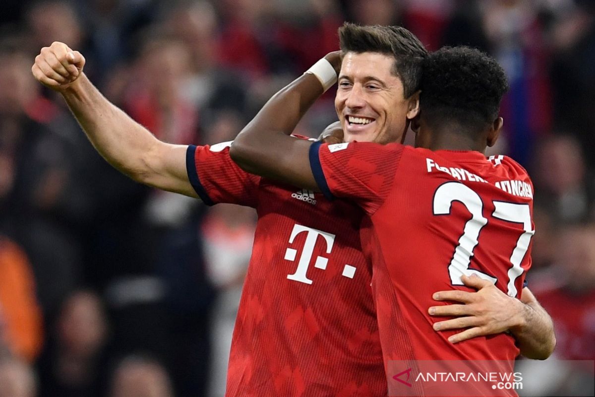 Muenchen pesta lima gol tanpa balas ke gawang Dortmund