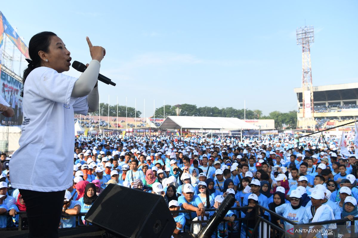 Acara puncak HUT Kementerian BUMN diundur