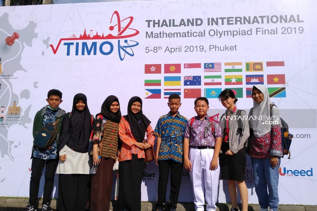 Nunukan raih delapan medali olimpiade matematika Thailand