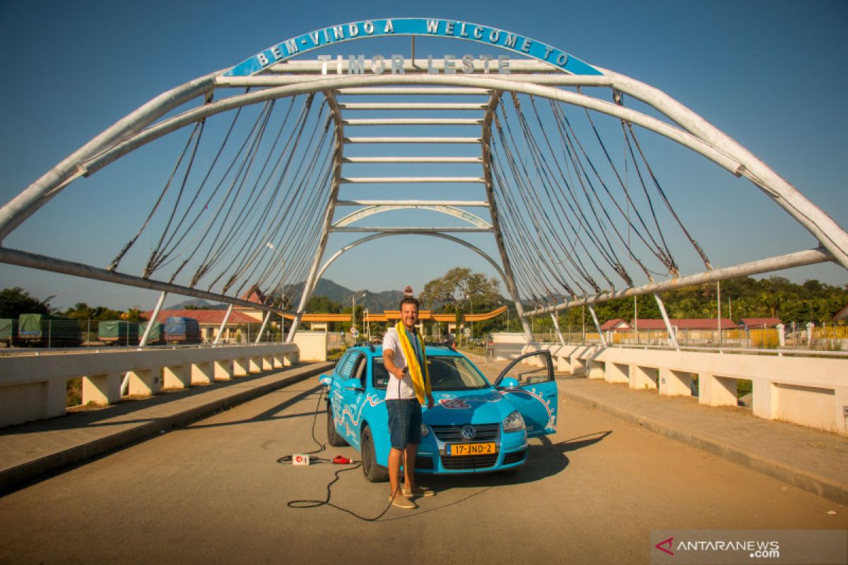 Perjalanan mobil listrik dari Belanda berakhir di Selandia Baru