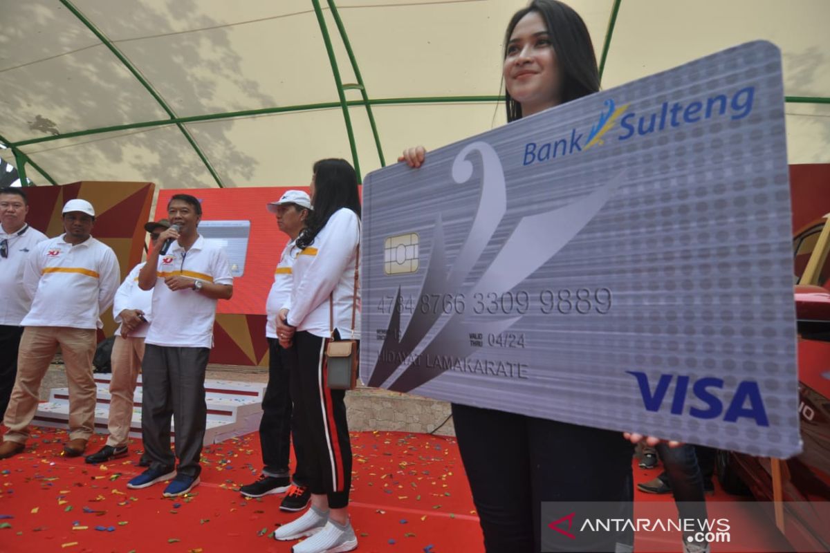 Gandeng Bank Mega, Bank Sulteng luncurkan kartu kredit perdana