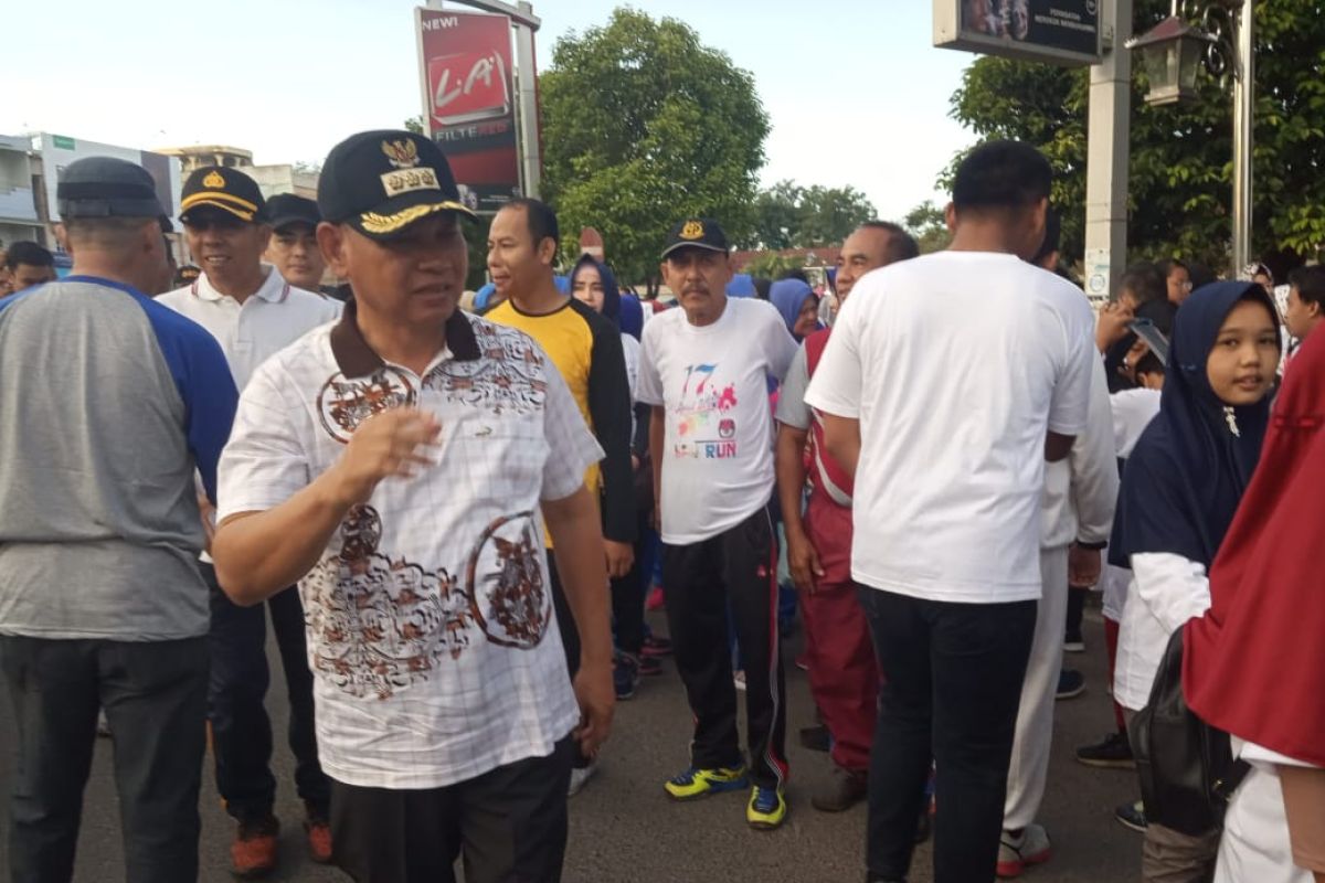 KPU gelar jalan sehat "KPU Run" sosialisasikan Pemilu 2019