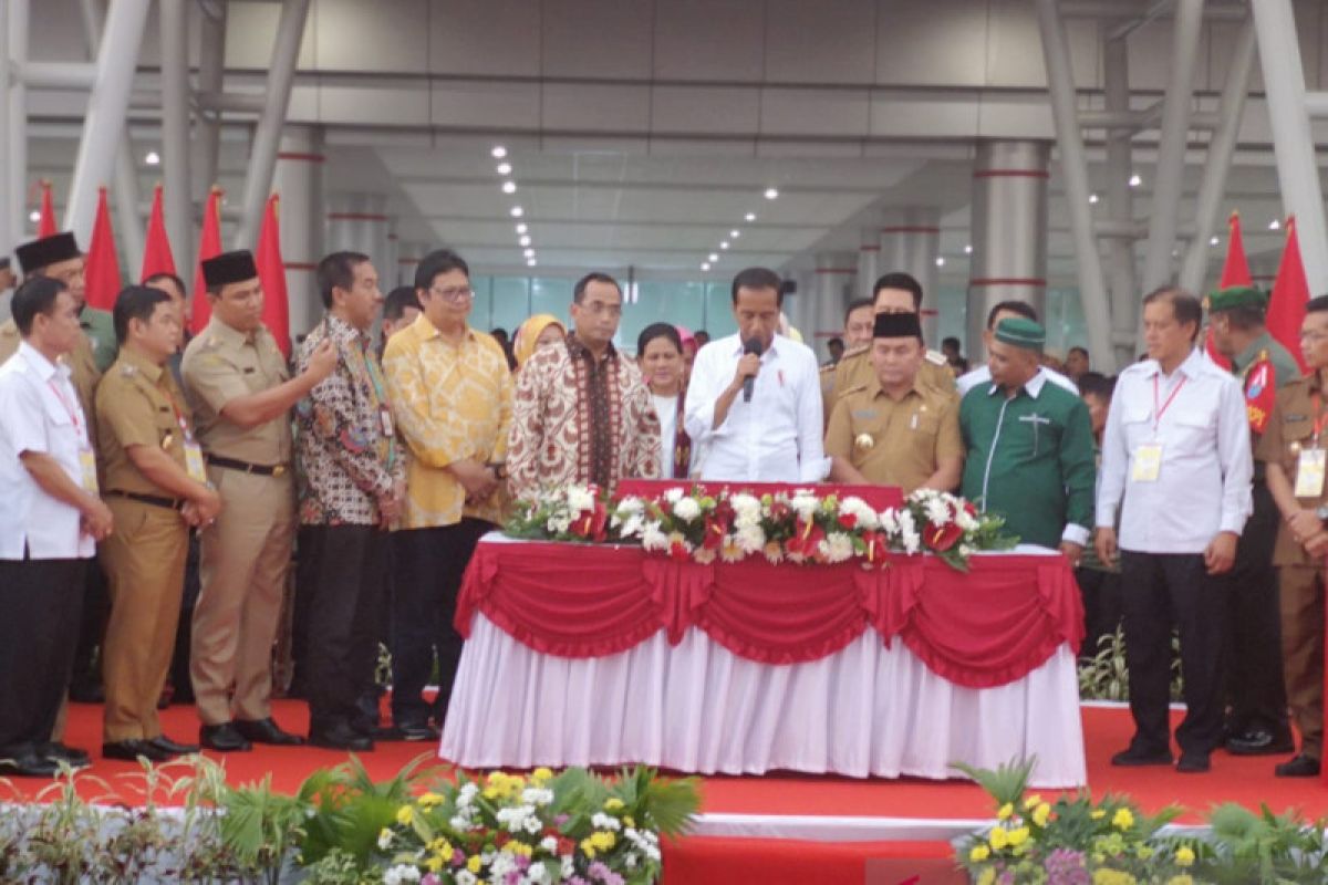 Presiden berharap Tjilik Riwut menjadi motor pertumbuhan ekonomi