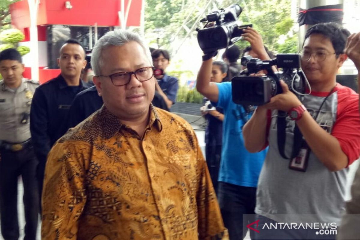 Ketua KPU Arief Budiman datangi KPK diskusi LHKPN