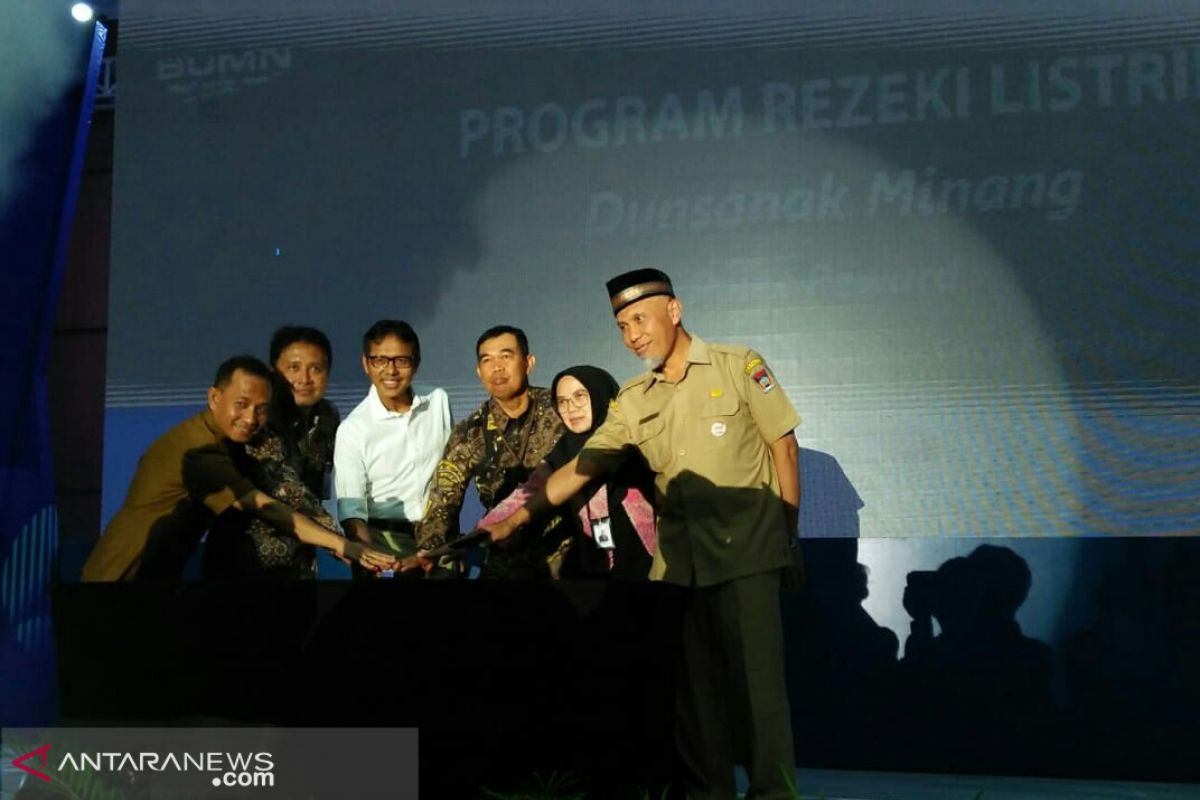 PLN luncurkan program rezeki listrik "Dunsanak Minang" point reward 2019