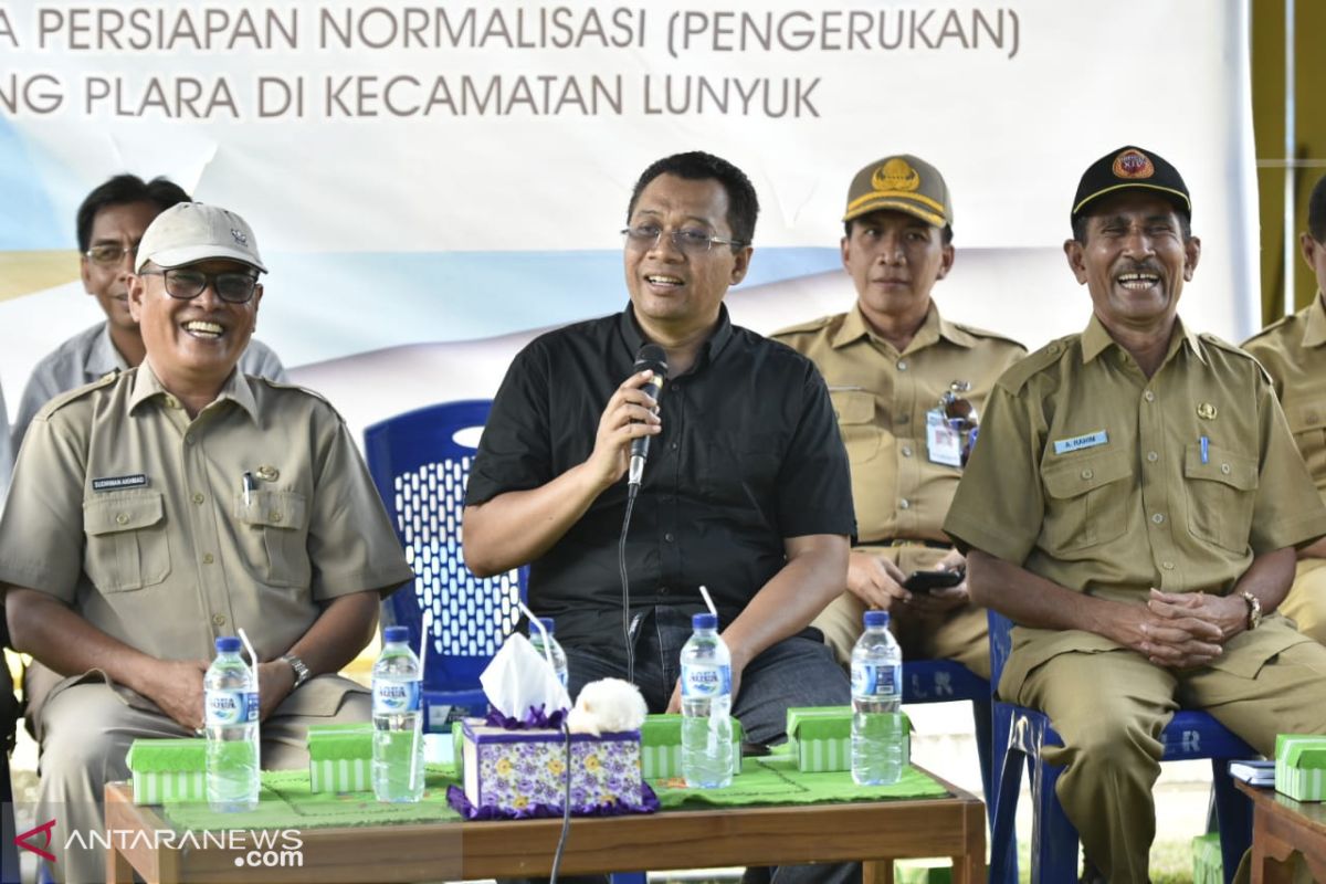 Gubernur NTB meninjau Bendungan Plara di Sumbawa