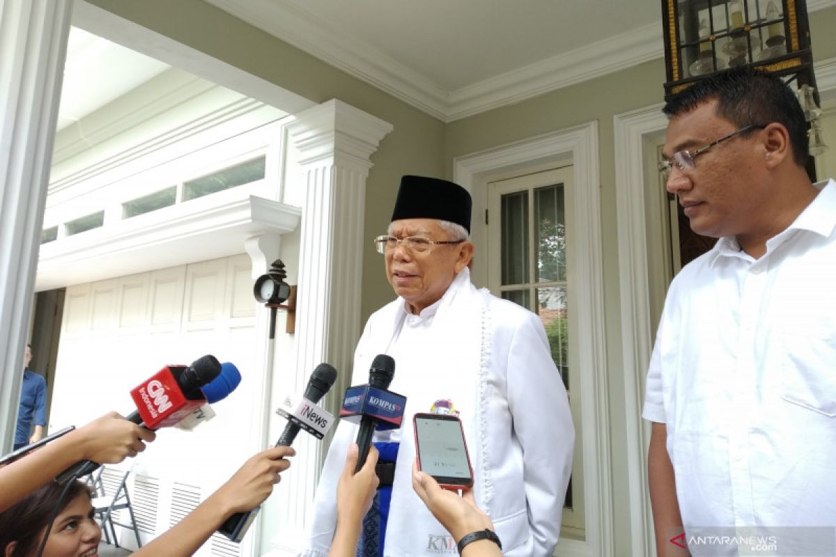 Ma'ruf persilakan Prabowo lapor ke KPK soal kebocoran anggaran