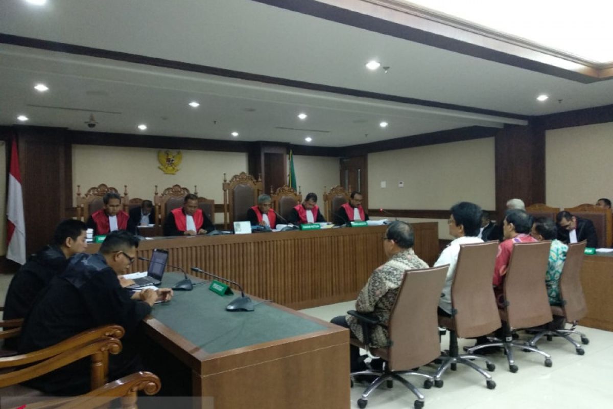 Empat orang anggota DPRD Sumut divonis 6 dan 4 tahun penjara