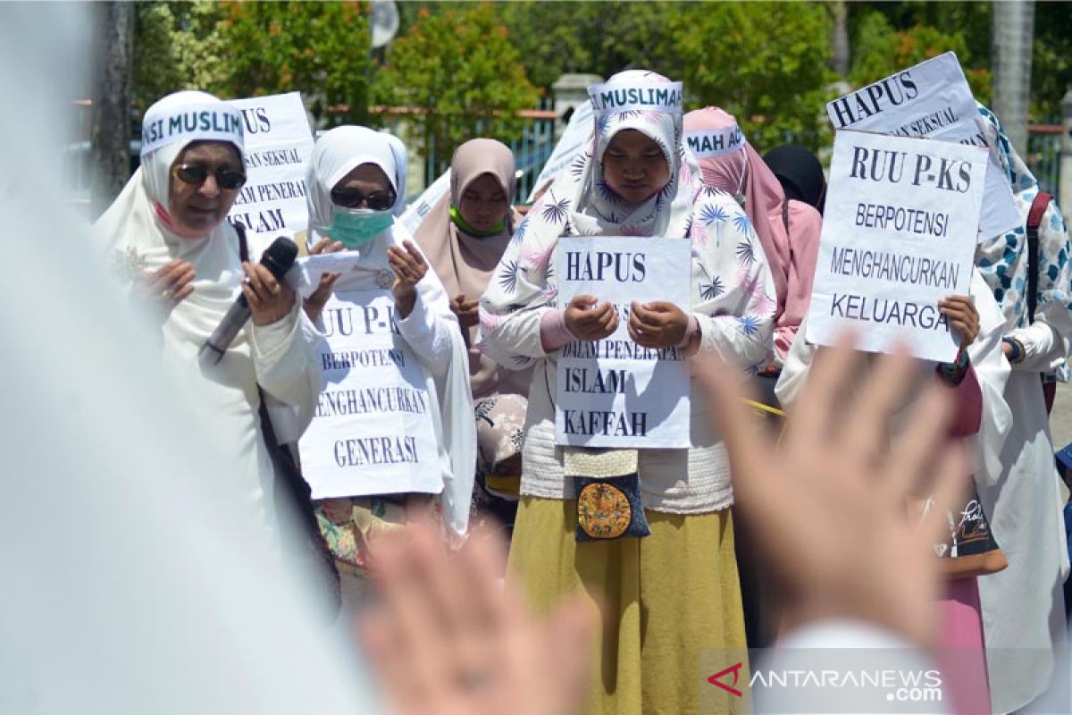 Aliansi Muslimat Aceh tolak rancangan undang-undang PKS