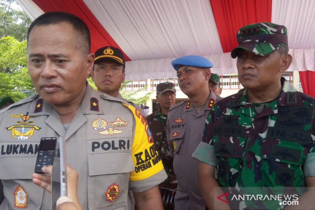 Polri-TNI jamin keamanan TPS saat pemilu di Sulteng