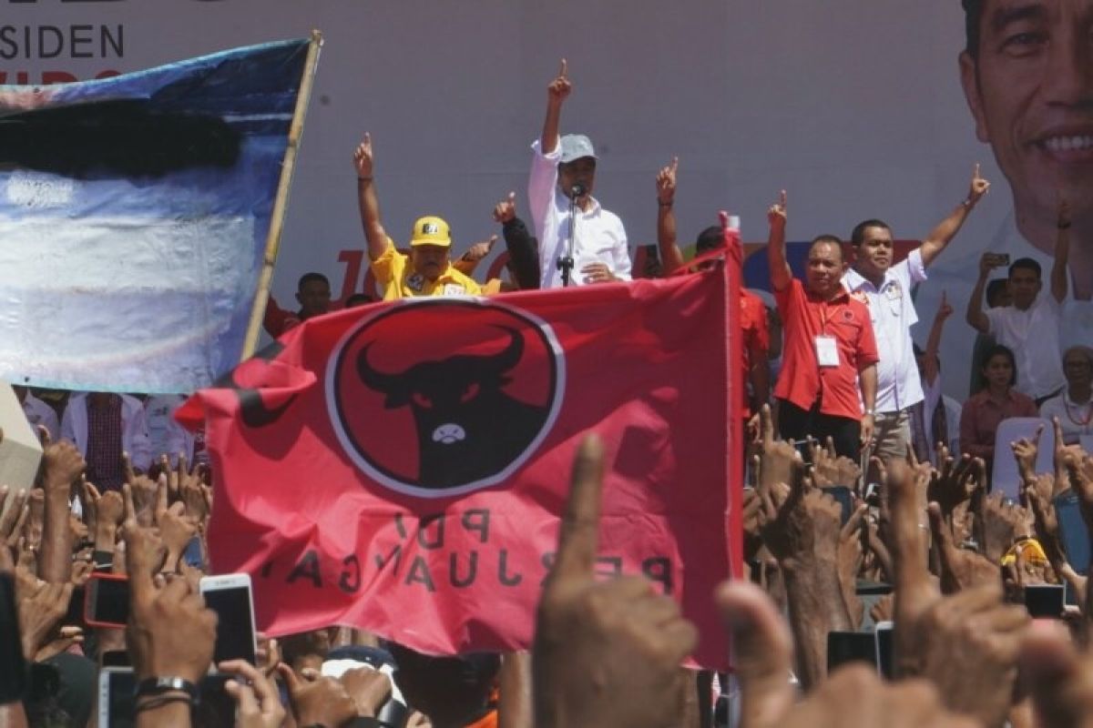 Saat Joko Widodo kampanye di Kupang