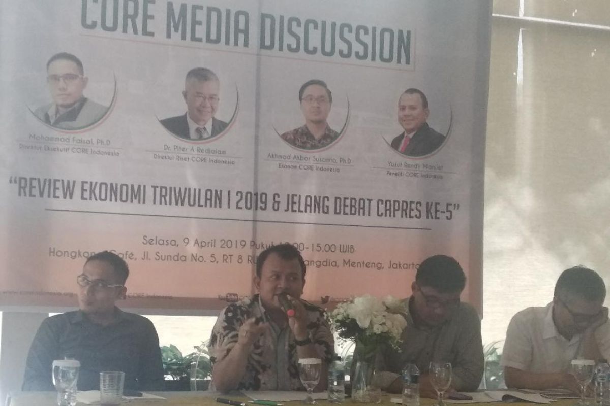 CORE: Pemilu topang perekonomian nasinal kuartal pertama