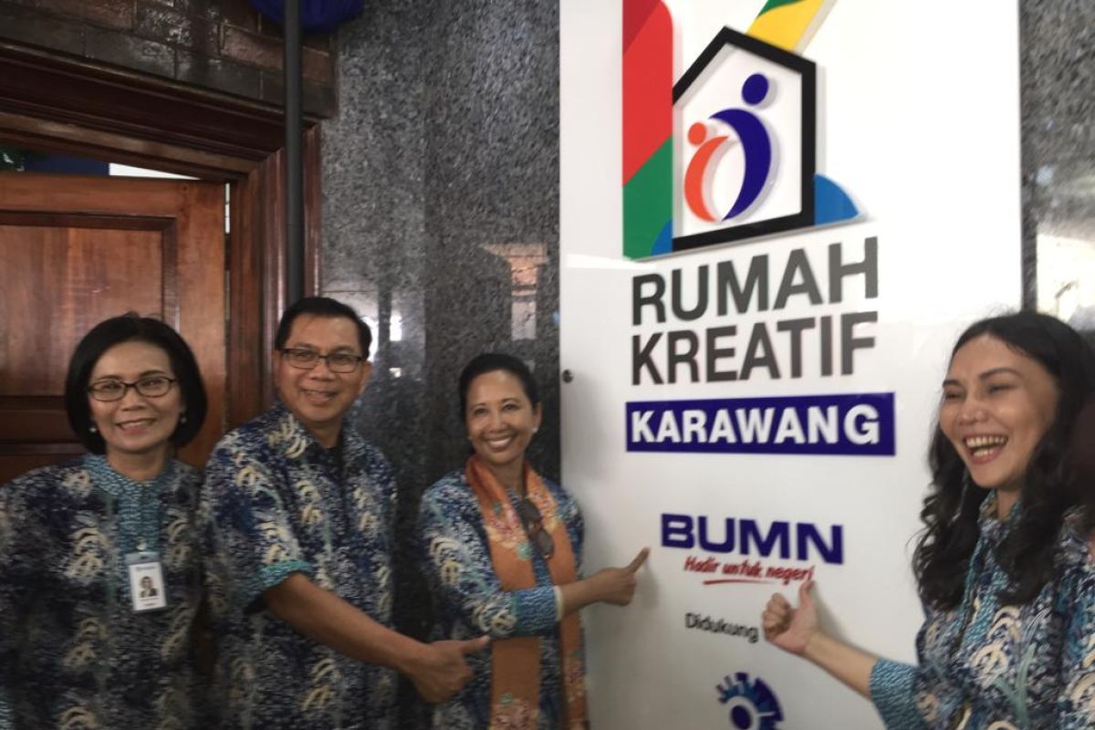 Rini resmikan Rumah Kreatif Karawang dorong pengembangan UMKM