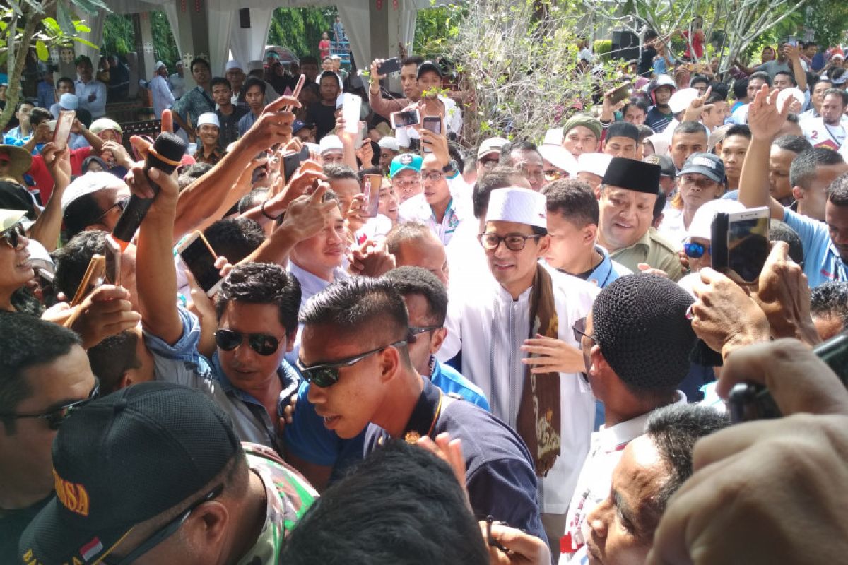 Sandiaga anggap warga NTB seperti saudara