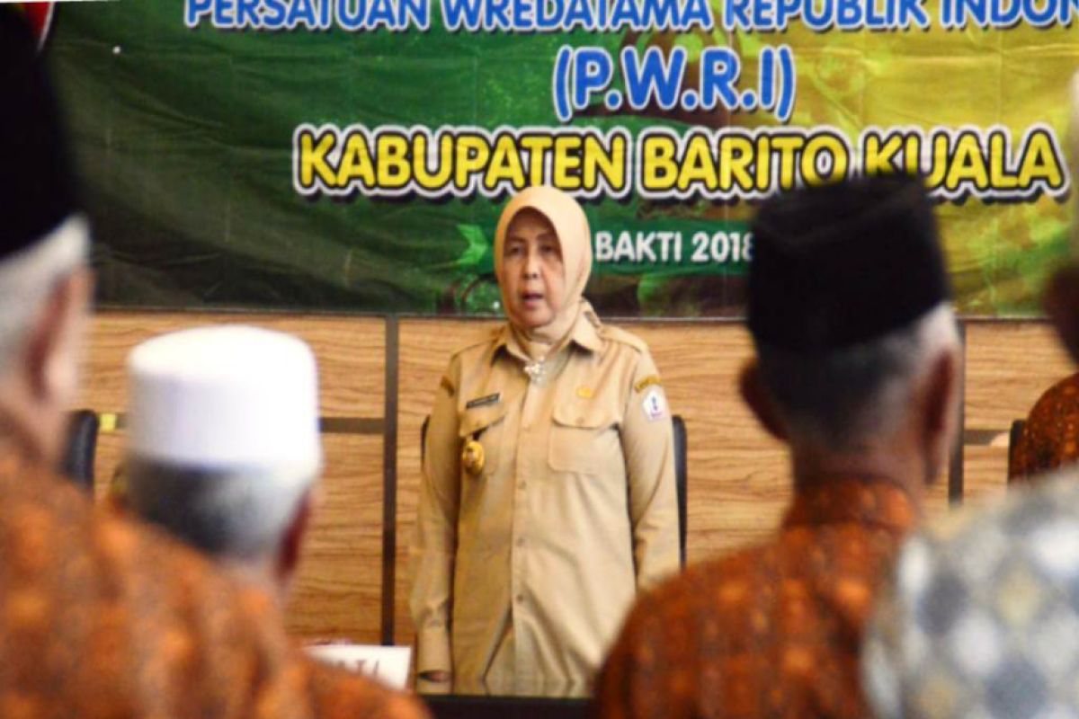 Bupati kukuhkan pengurus PWRI 2018-2023