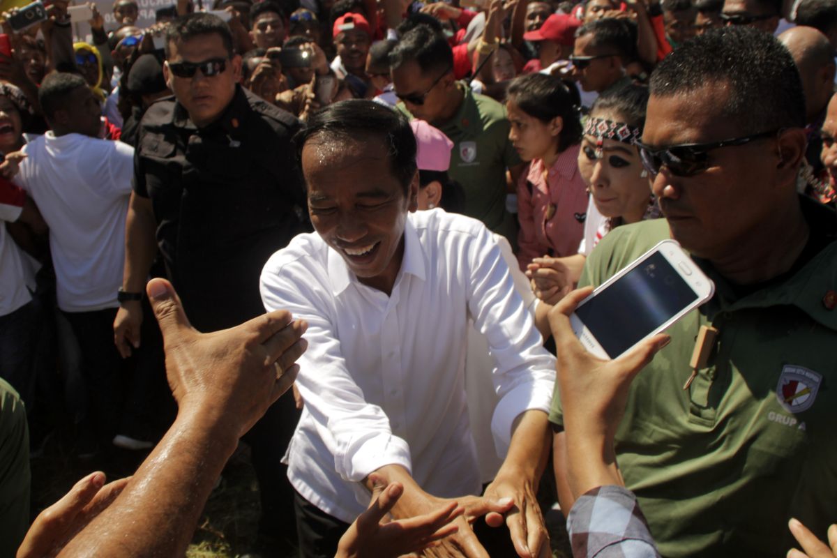 Jokowi menang di NTT hanya sampai 75 persen