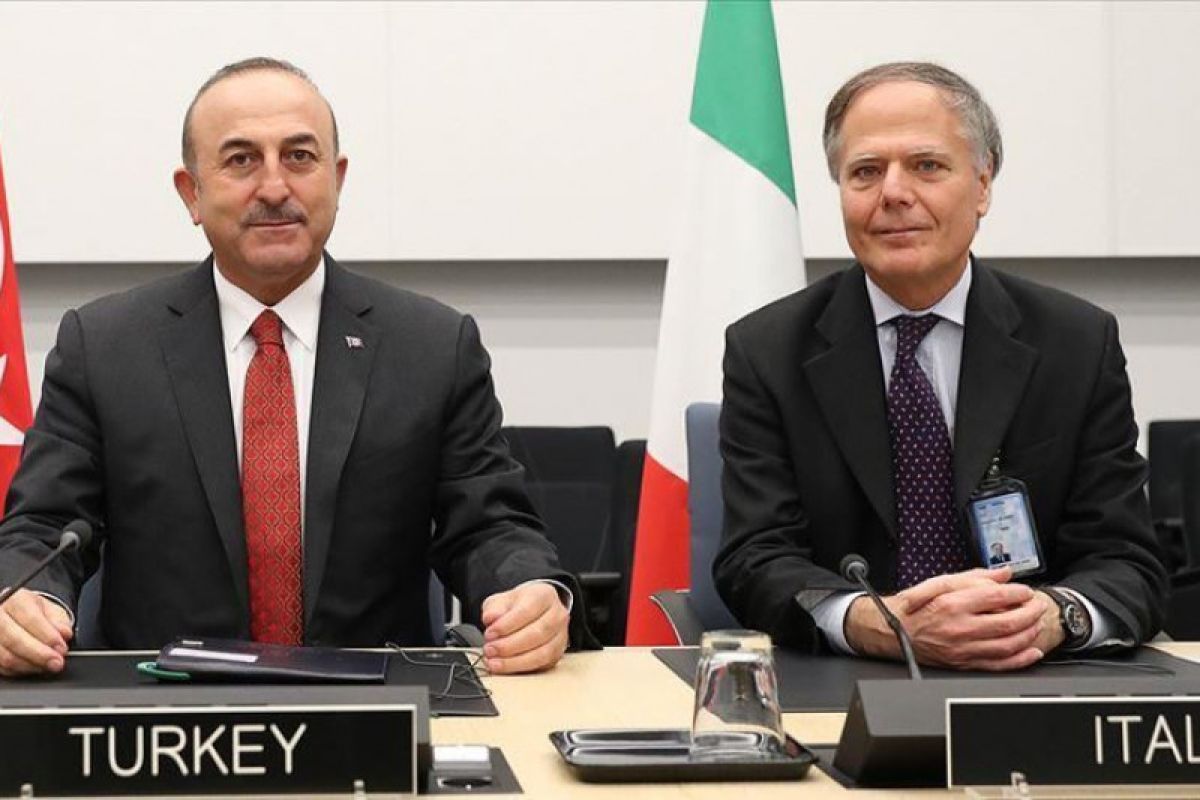 Menlu Turki-Italia bahas Libya melalui telepon
