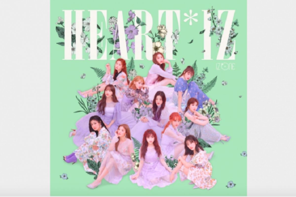 Album "HEART*IZ" IZONE, kalahkan TWICE sebagai girl group terlaris