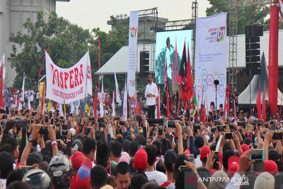 Jokowi ingatkan Jateng peroleh minimal 70 persen saat Pilpres