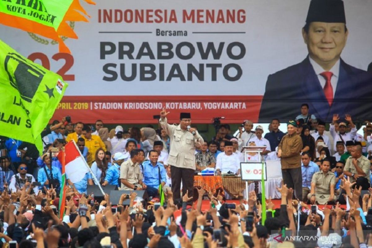 Tidak dapat izin lokasi dari pihak berwenang, Prabowo batal kampanye di Semarang