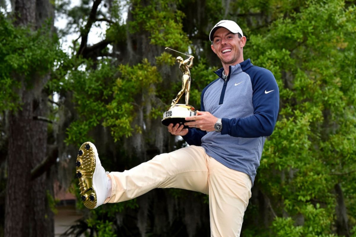 Rory McIlroy berjuang lengkapi karir grand slam di Augusta