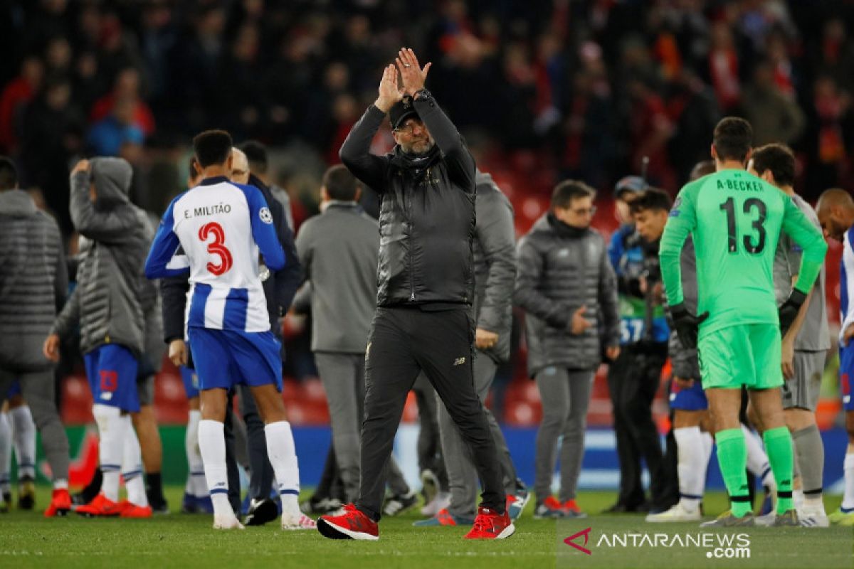 Klopp: gol kedua Liverpool ke gawang Porto berkelas dunia