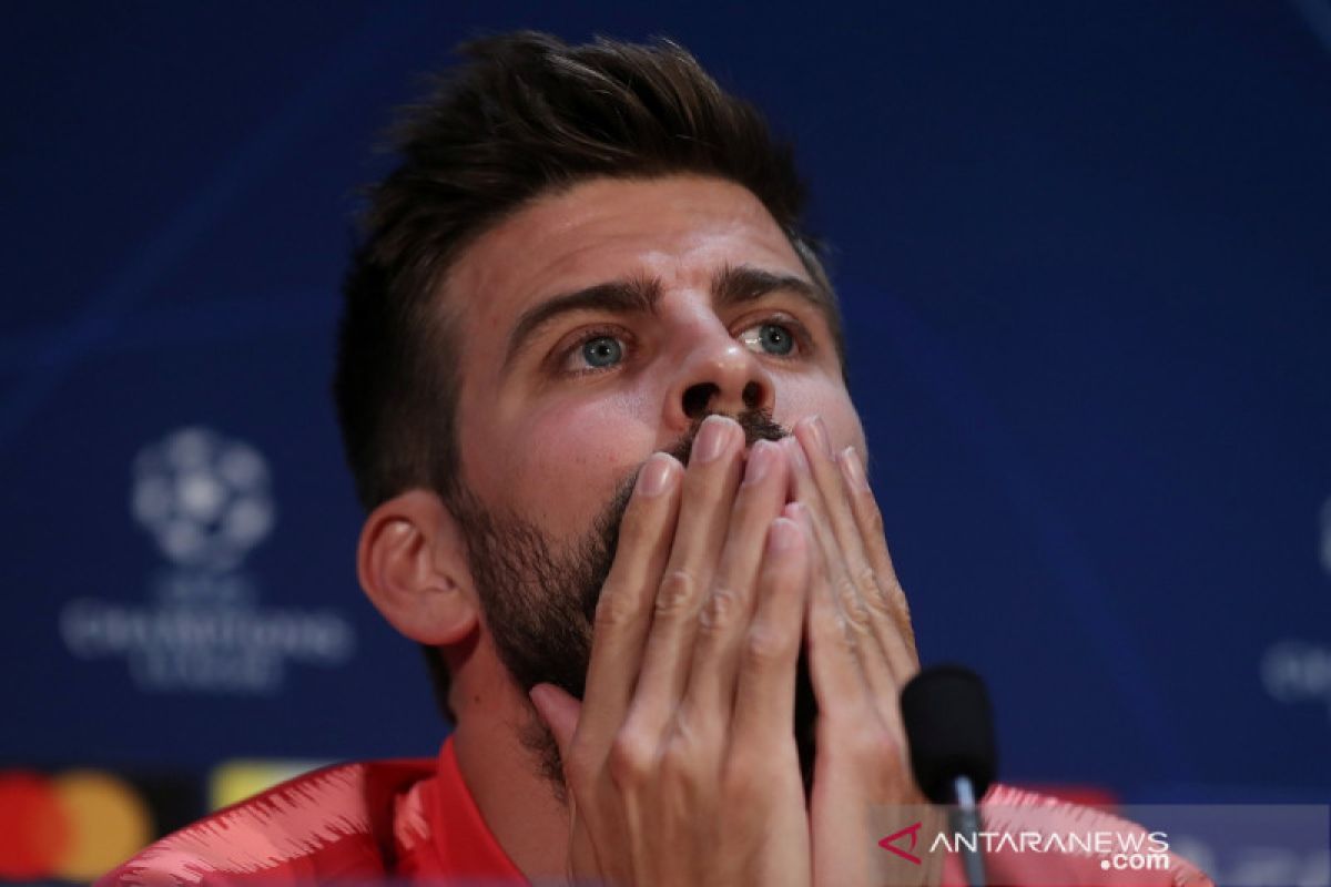 Pique:  Barcelona tak beri kesempatan MU ulangi kebangkitan