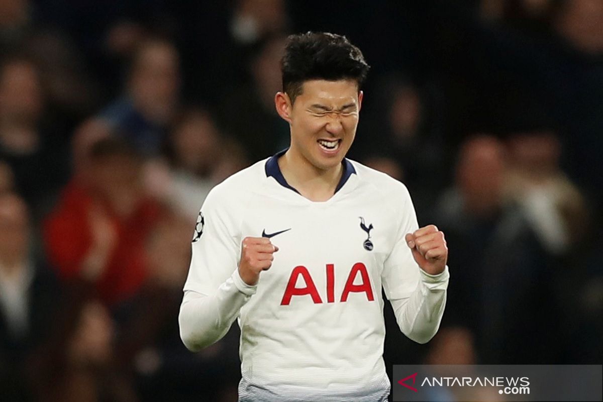 Berkat gol tunggal Son Heung-min Tottenham atasi City