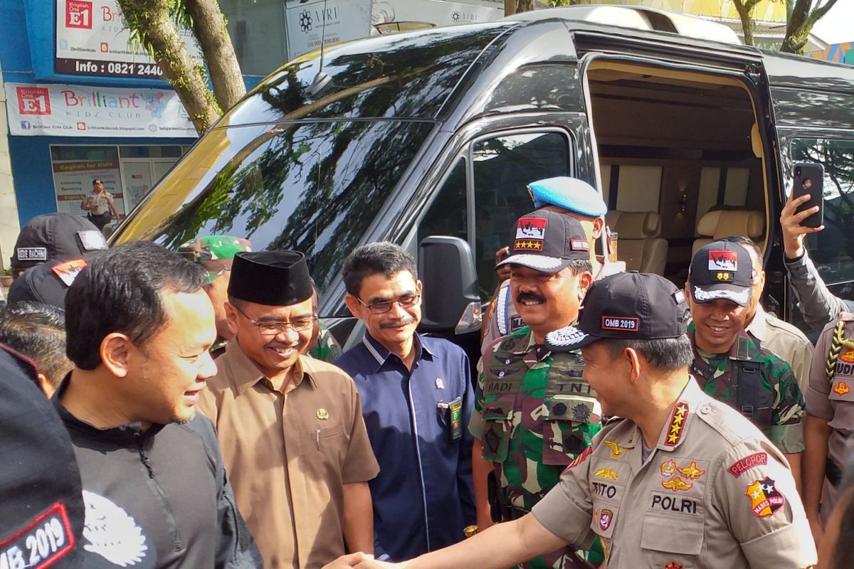Kapolri dan Panglima TNI hadiri apel siaga Pemilu 2019