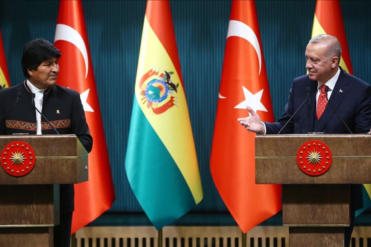 Presiden Turki puji Bolivia dukung Palestina