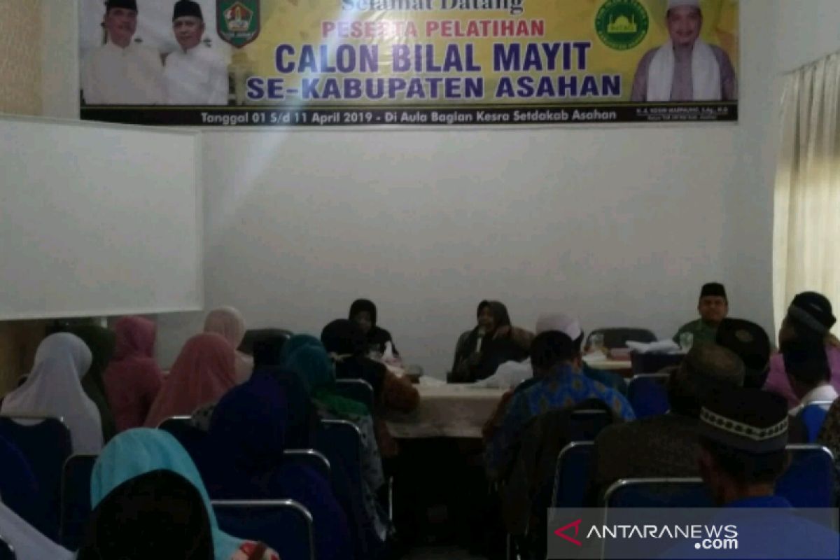 408 calon bilal mayit Asahan diberi pelatihan fardu kifayah