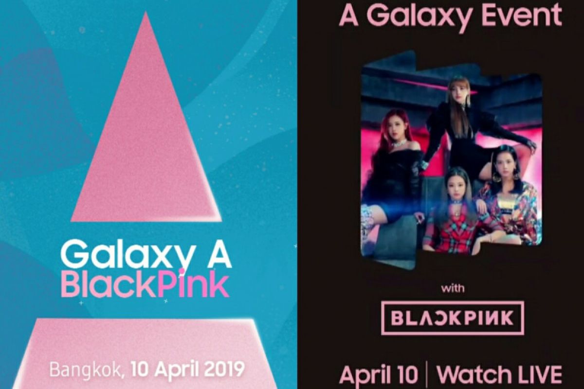 Blackpink, ramaikan hajatan akbar Samsung "A Galaxy Event" di Bangkok