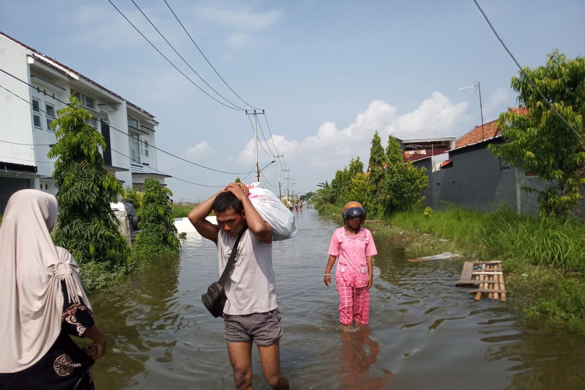 Banjir Indramayu, Bupati protes pengelola Bendung Rentang