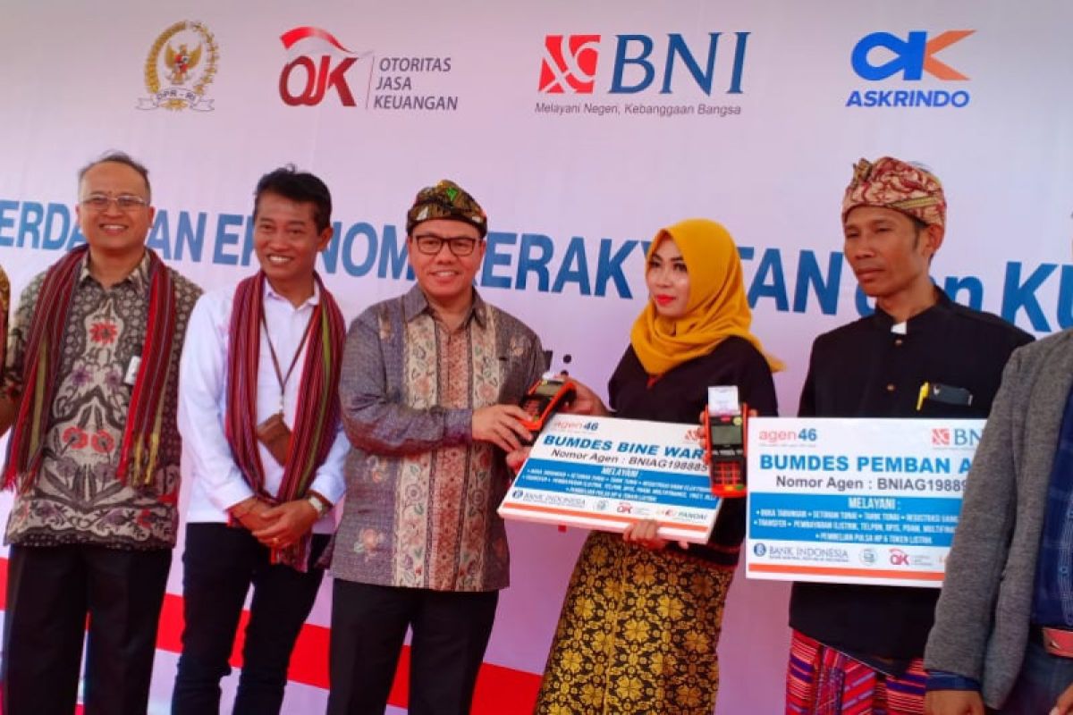 BNI salurkan KUR desa wisata Semoyang Lombok Tengah