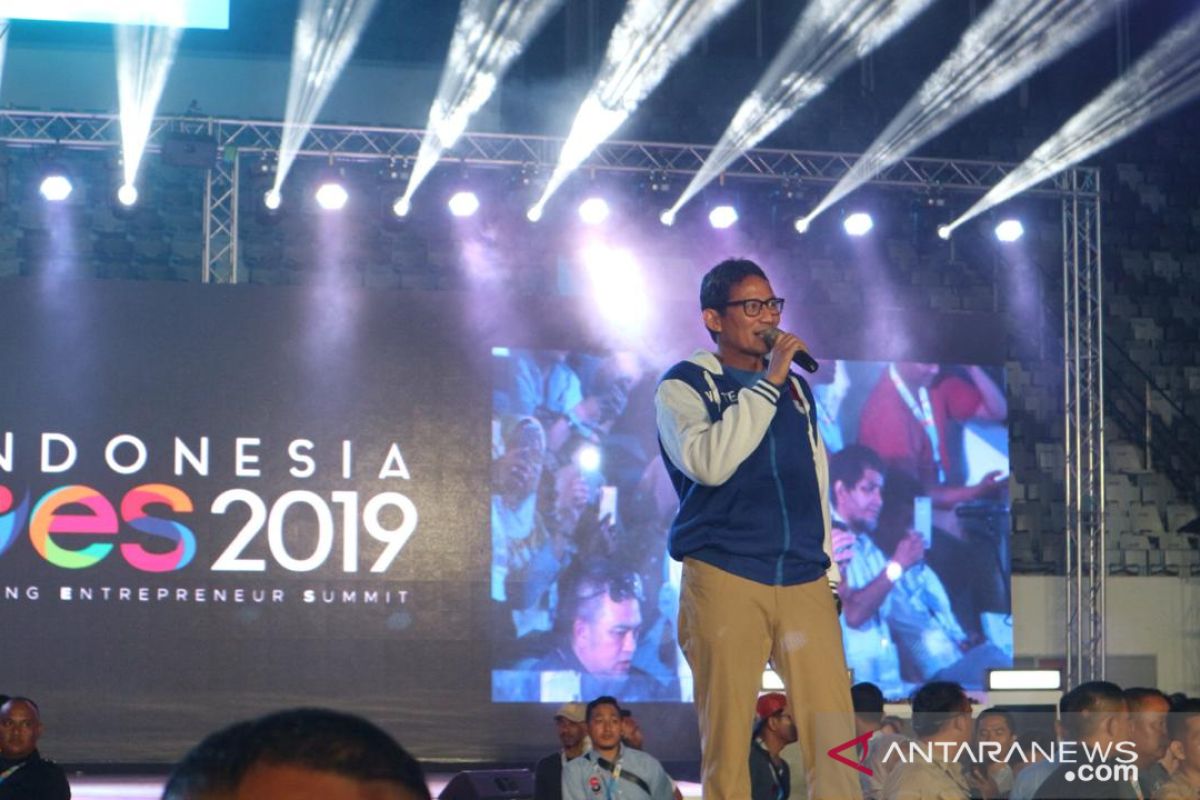 Sandiaga sebut empat janji di hadapan milenial