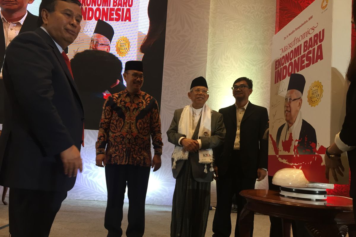 Buku "Ma'rufnomics Ekonomi Baru Indonesia" tuangkan gagasan Ma'ruf