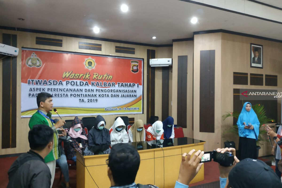 Para terduga penganiaya siswi SMP Pontianak menyesal serta minta maaf