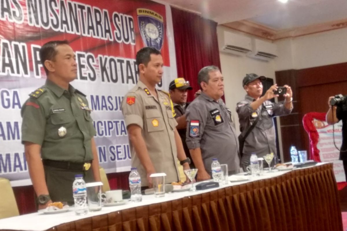 Polres Kotabaru gelar diskusi Pemilu sejuk.