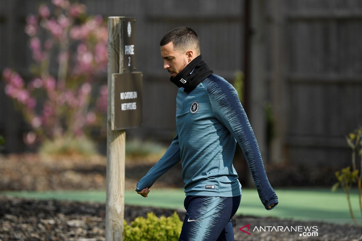 Hazard belum pasti dimainkan saat Chelsea dijamu Slavia Praha