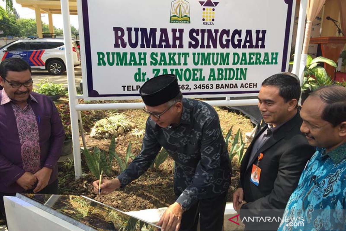 RSUDZA miliki rumah singgah keluarga pasien