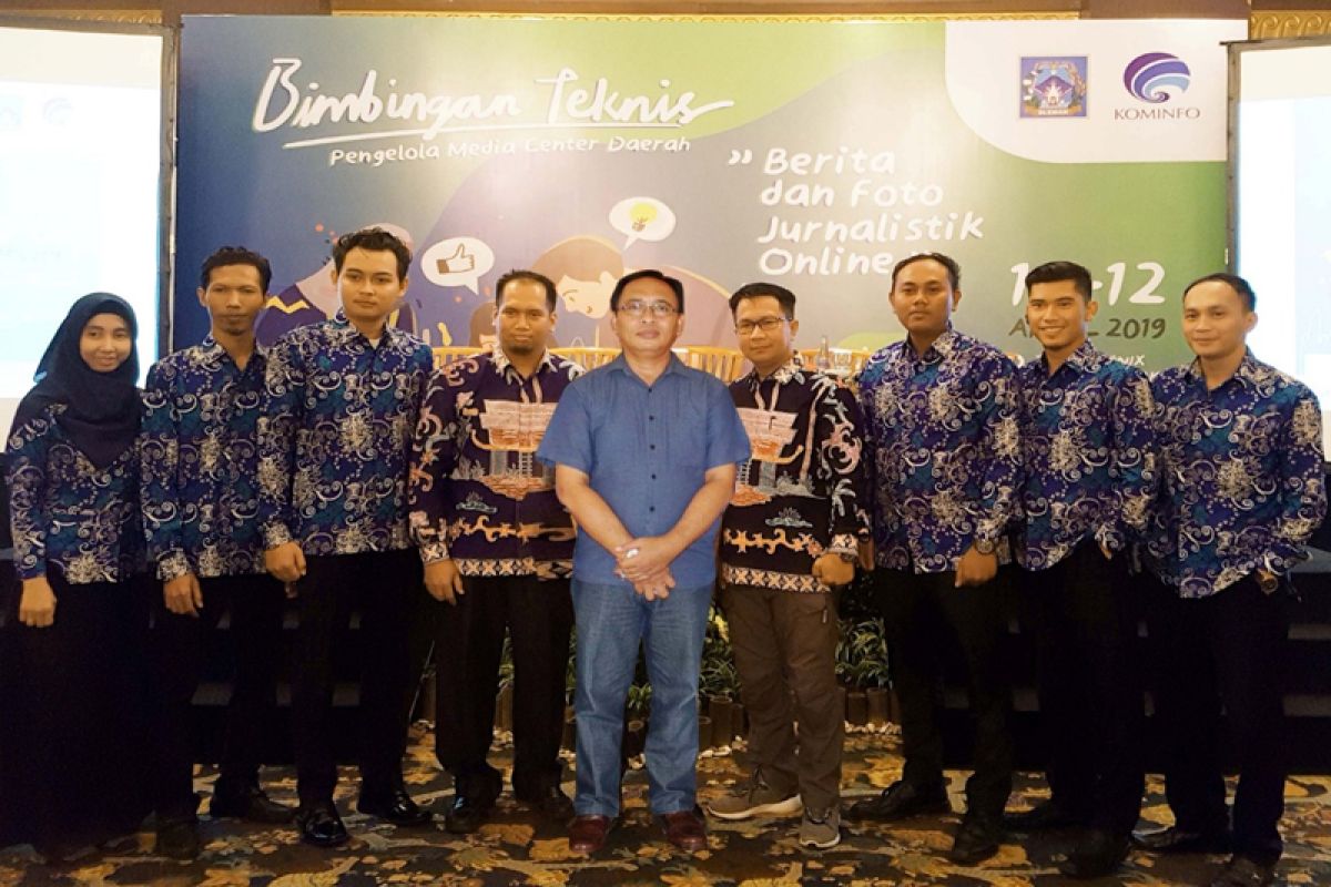 Diskominfo Kapuas belajar kelola media center di Yogyakarta