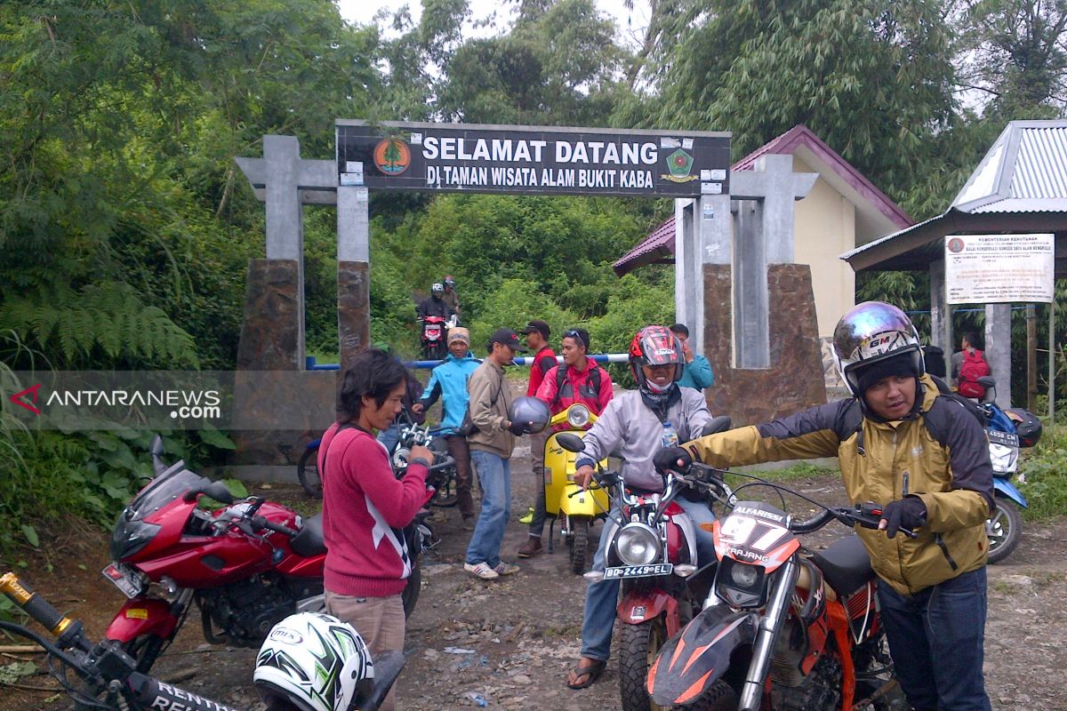 Jumlah pengunjung objek wisata Bukit Kaba meningkat