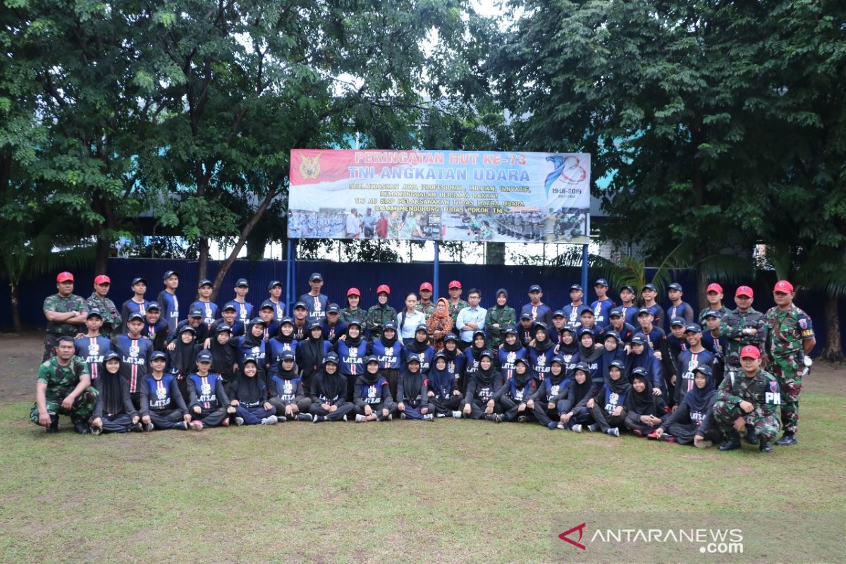 60 CPNS Kemenkeu latihan bela negara di Lanud Ngurah Rai