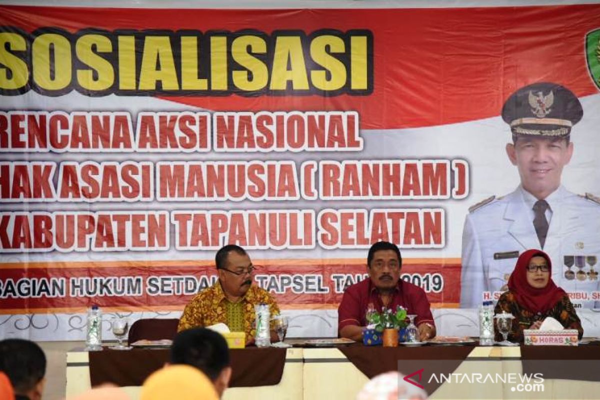 Pemkab Tapanuli Selatan sosialisasi Ranham