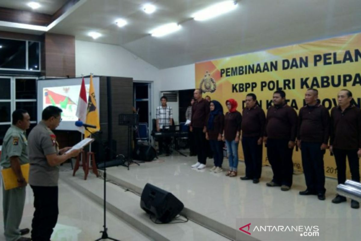 Kapolda Babel lantik pengurus KBPP Polri