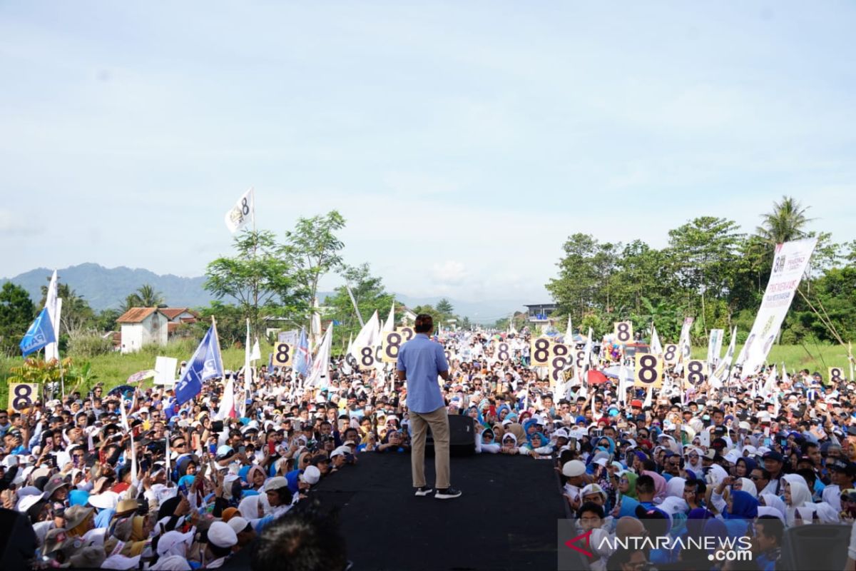Sandiaga berjanji menyelesaikan pesoalan sosial di Cianjur