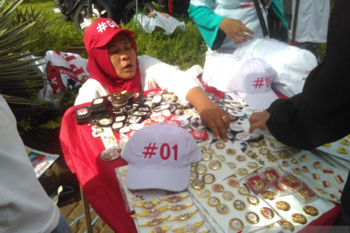 Beragam nasib pedagang pada kampanye Jokowi di Depok