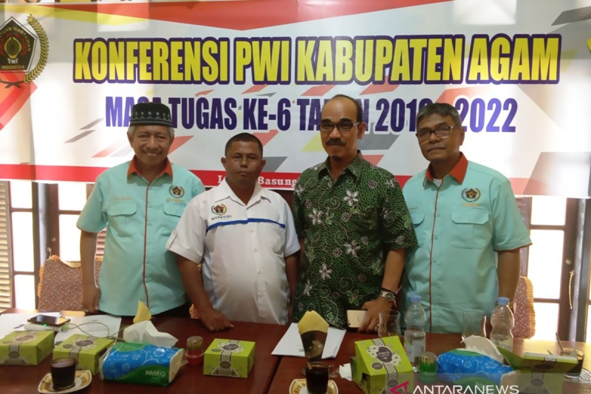 Mursyidi pimpin PWI Agam periode 2019-2022