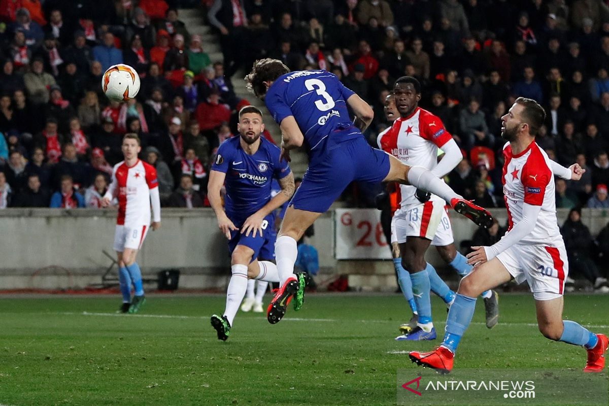 Liga Europa - Chelsea menang 1-0 di kandang Slavia Praha