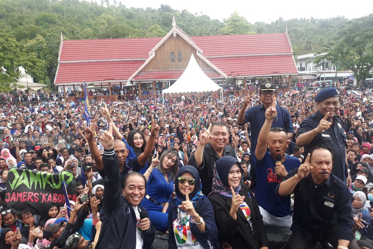 Thousand Donggala residents ready to make Jokowi-Ma'ruf victorious